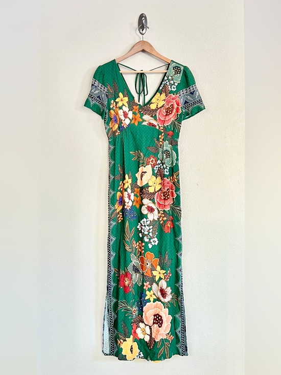 FARM Rio Dresses & Skirts - FARM RIO x Anthropologie Verdura Maxi Dress in Green